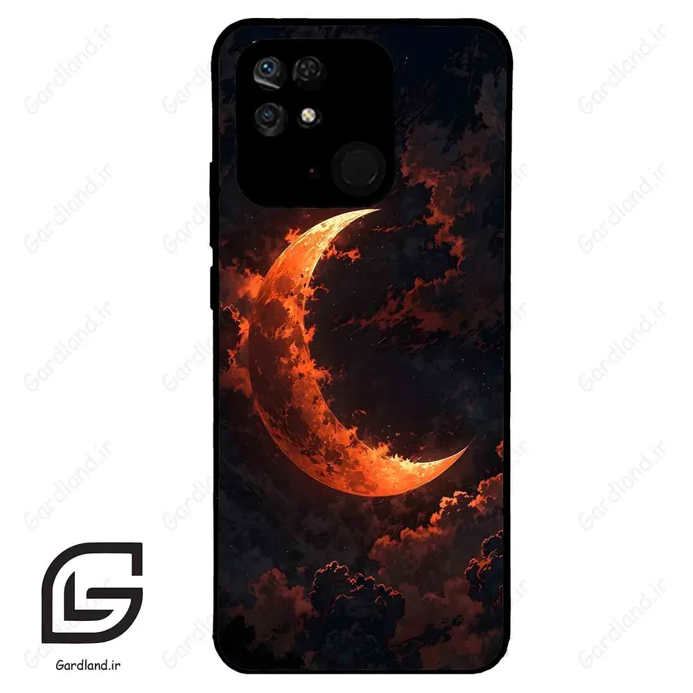 قاب گوشی شیائومی ردمی 10 سی (Redmi 10C ) طرح ماه کد 2357