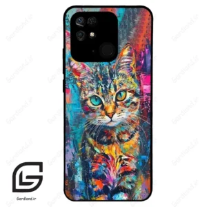 قاب گوشی شیائومی ردمی 10 سی (Redmi 10C ) طرح گربه کد 2488