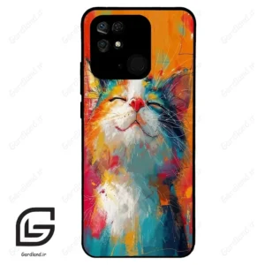 قاب گوشی شیائومی ردمی 10 سی (Redmi 10C ) طرح گربه کد 2489