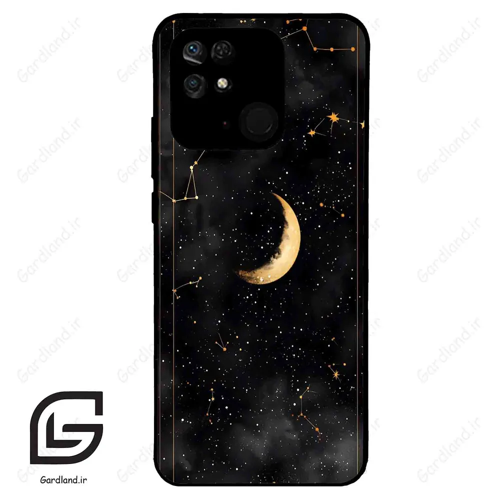 قاب گوشی شیائومی ردمی 10 سی (Redmi 10C ) طرح ماه کد 2548