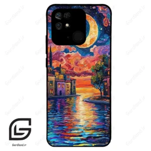 قاب گوشی شیائومی ردمی 10 سی (Redmi 10C ) طرح ماه کد 2699