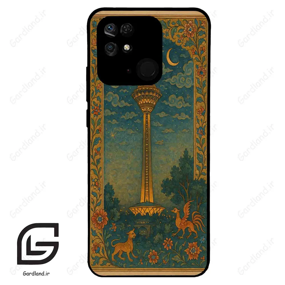 قاب گوشی شیائومی ردمی 10 سی (Redmi 10C ) طرح ایران کد 2723