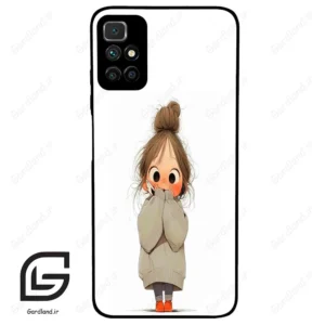 قاب گوشی شیائومی ردمی 10 (Redmi 10 4G ) طرح دخترانه کد 2054