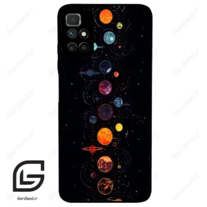 قاب گوشی شیائومی ردمی 10 (Redmi 10 4G ) طرح کهکشان کد 2062