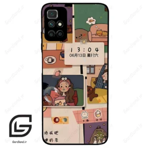 قاب گوشی شیائومی ردمی 10 (Redmi 10 4G ) طرح دخترانه کد 2254