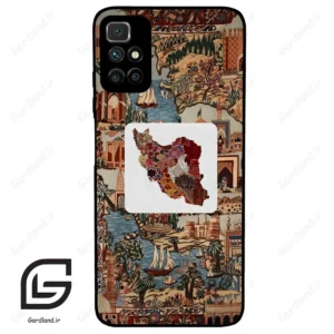 قاب گوشی شیائومی ردمی 10 (Redmi 10 4G ) طرح نقشه ایران کد 2287
