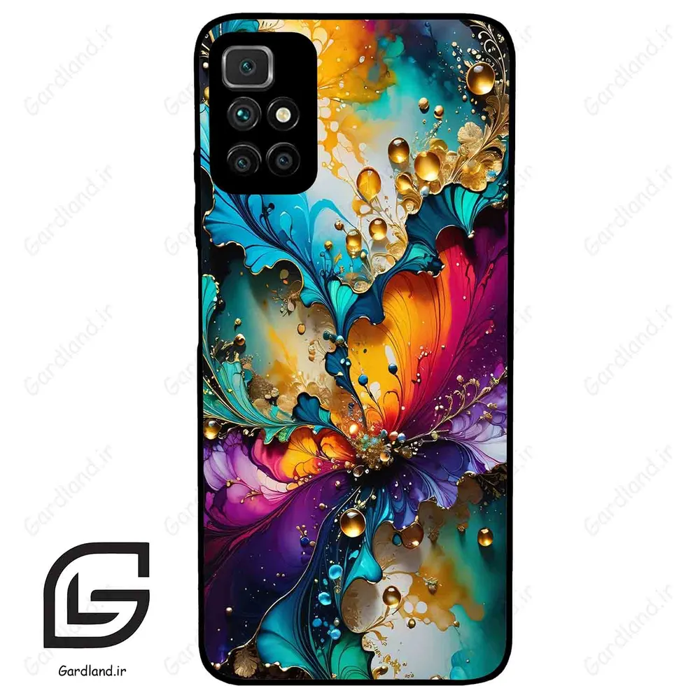 قاب گوشی شیائومی ردمی 10 (Redmi 10 4G ) طرح ابرنگی کد 2447