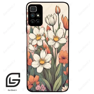 قاب گوشی شیائومی ردمی 10 (Redmi 10 4G ) طرح گل کد 2475
