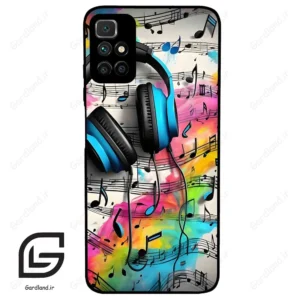 قاب گوشی شیائومی ردمی 10 (Redmi 10 4G ) طرح موسیقی کد 2482