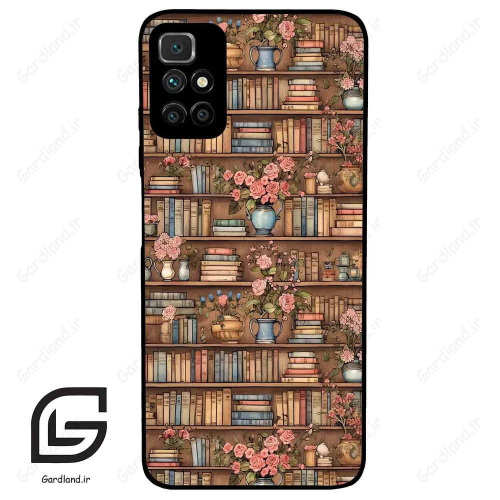 قاب گوشی شیائومی ردمی 10 (Redmi 10 4G ) طرح کتابخانه کد 2535