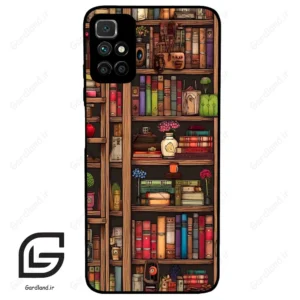 قاب گوشی شیائومی ردمی 10 (Redmi 10 4G ) طرح کتابخانه کد 2537