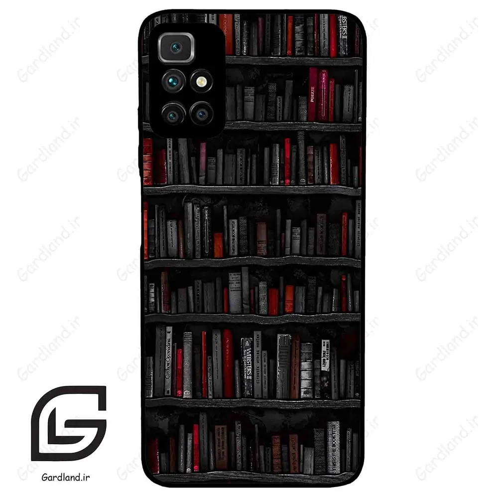 قاب گوشی شیائومی ردمی 10 (Redmi 10 4G ) طرح کتابخانه کد 2540