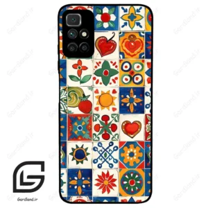 قاب گوشی شیائومی ردمی 10 (Redmi 10 4G ) طرح کاشی کد 2594