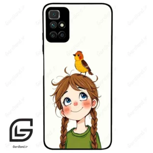 قاب گوشی شیائومی ردمی 10 (Redmi 10 4G ) طرح دختر کد 2640