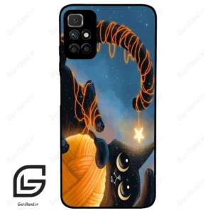 قاب گوشی شیائومی ردمی 10 (Redmi 10 4G ) طرح گربه کد 2654