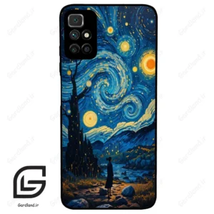 قاب گوشی شیائومی ردمی 10 پرایم (Redmi 10 Prime ) طرح شب کد 2801
