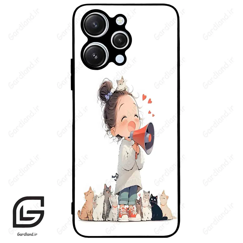 قاب گوشی شیائومی ردمی 12 (Redmi 12 ) طرح دخترانه کد 2027
