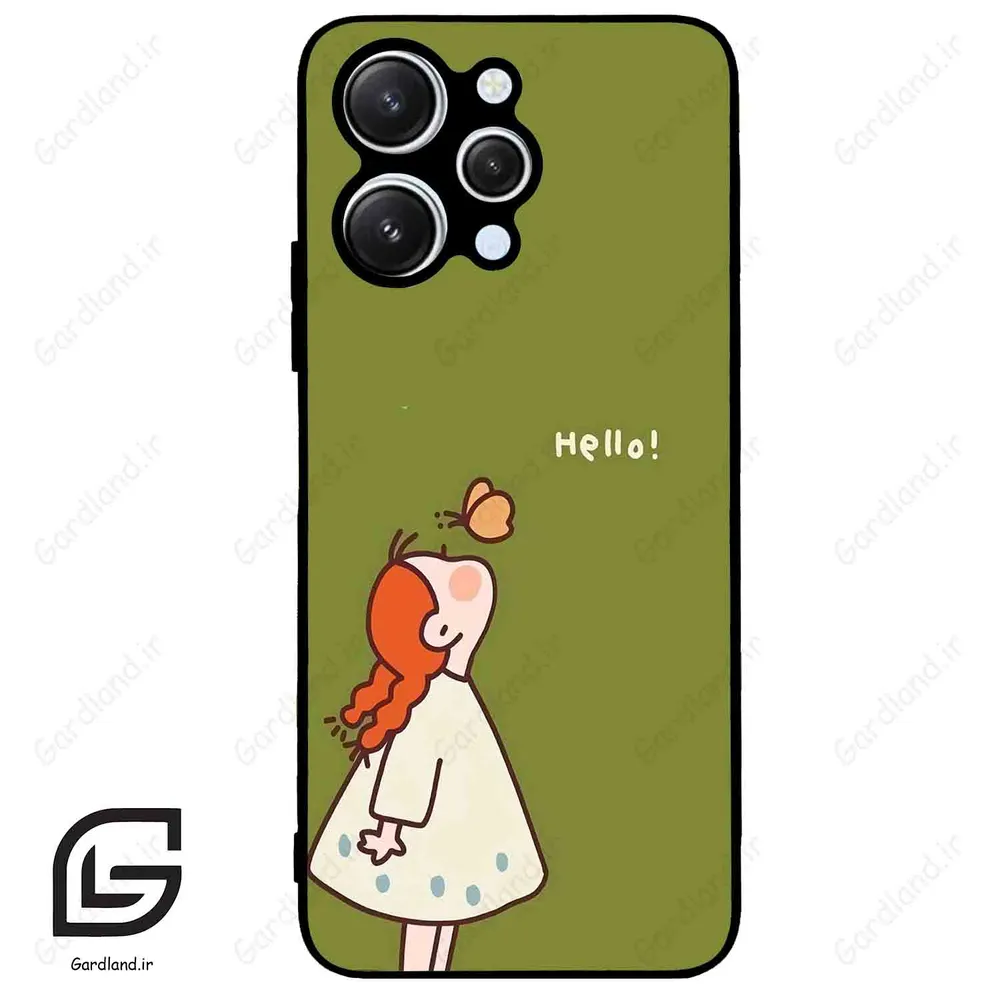 قاب گوشی شیائومی ردمی 12 (Redmi 12 ) طرح دخترانه کد 2044