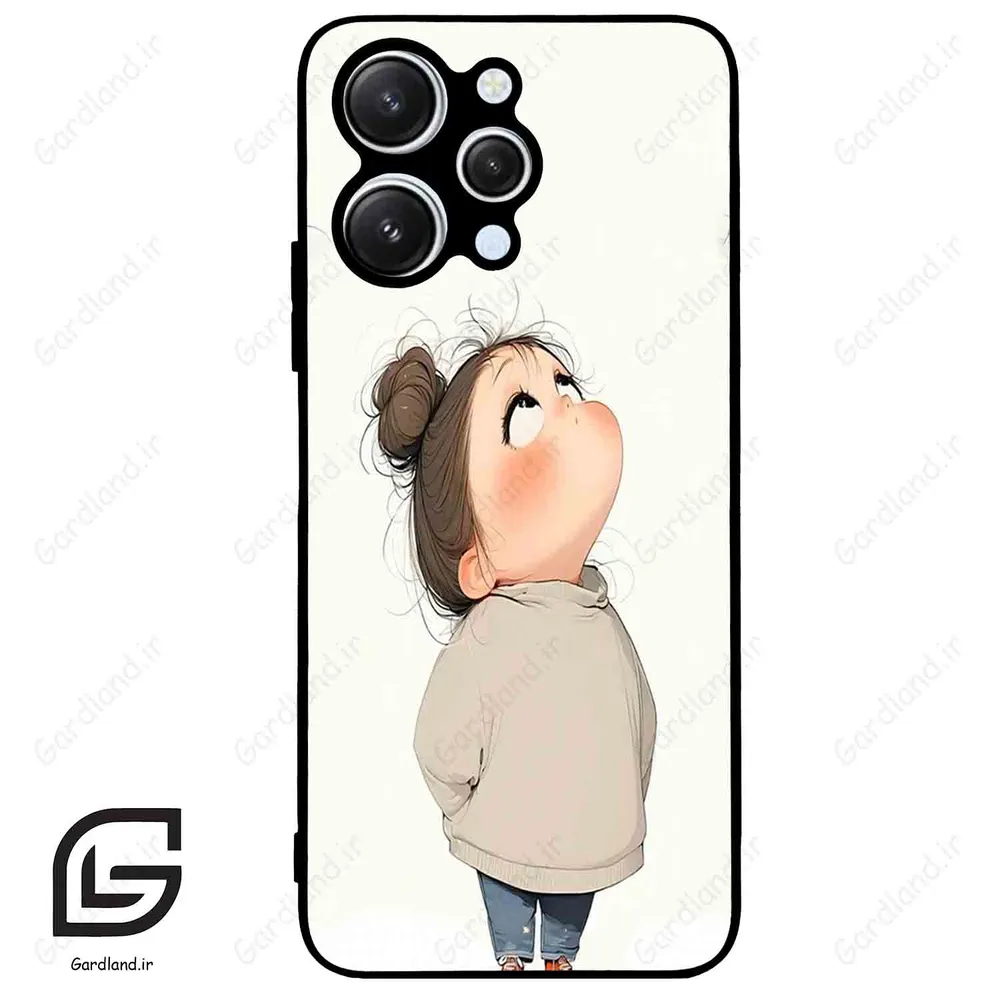 قاب گوشی شیائومی ردمی 12 (Redmi 12 ) طرح دختر کد 2057