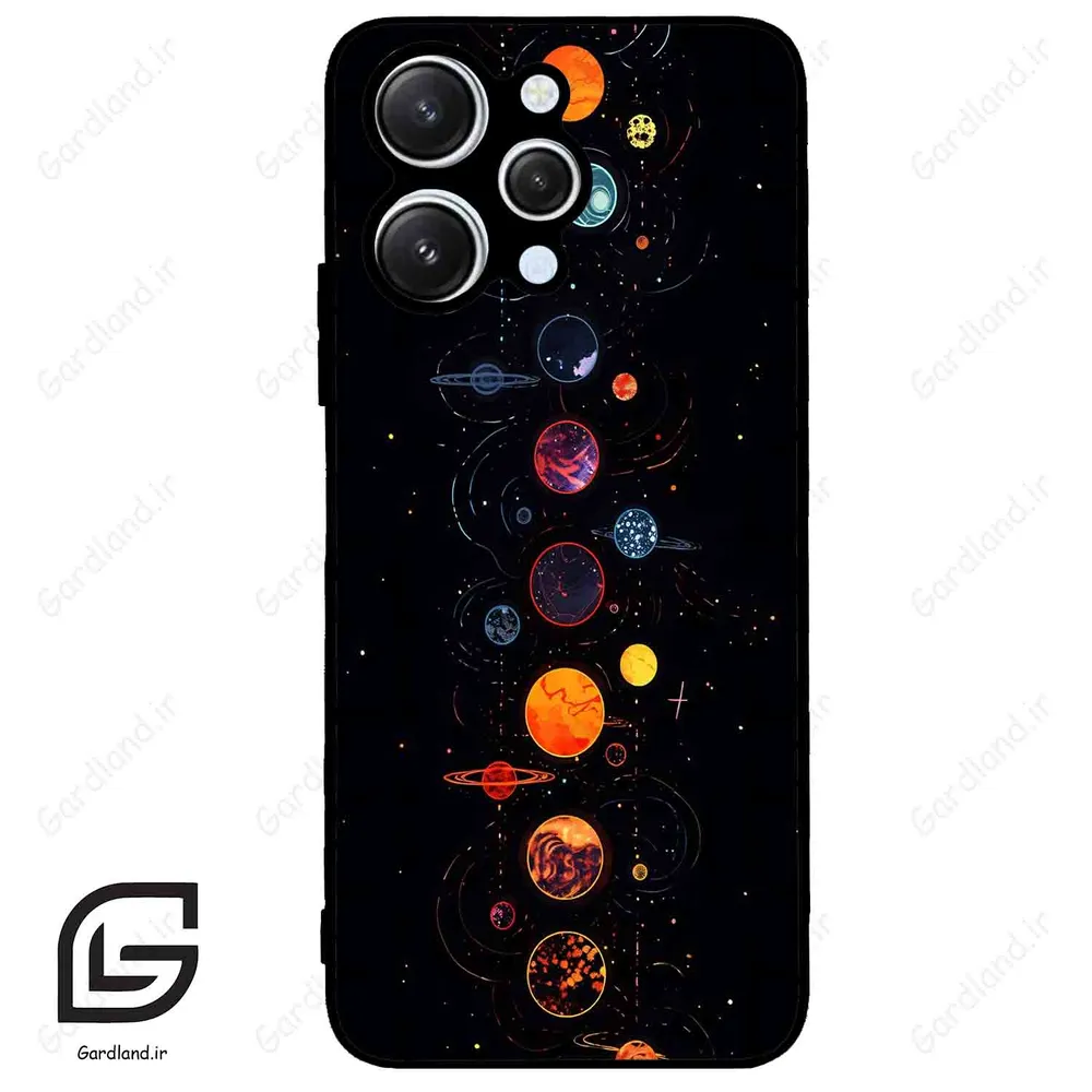 قاب گوشی شیائومی ردمی 12 (Redmi 12 ) طرح کهکشان کد 2062