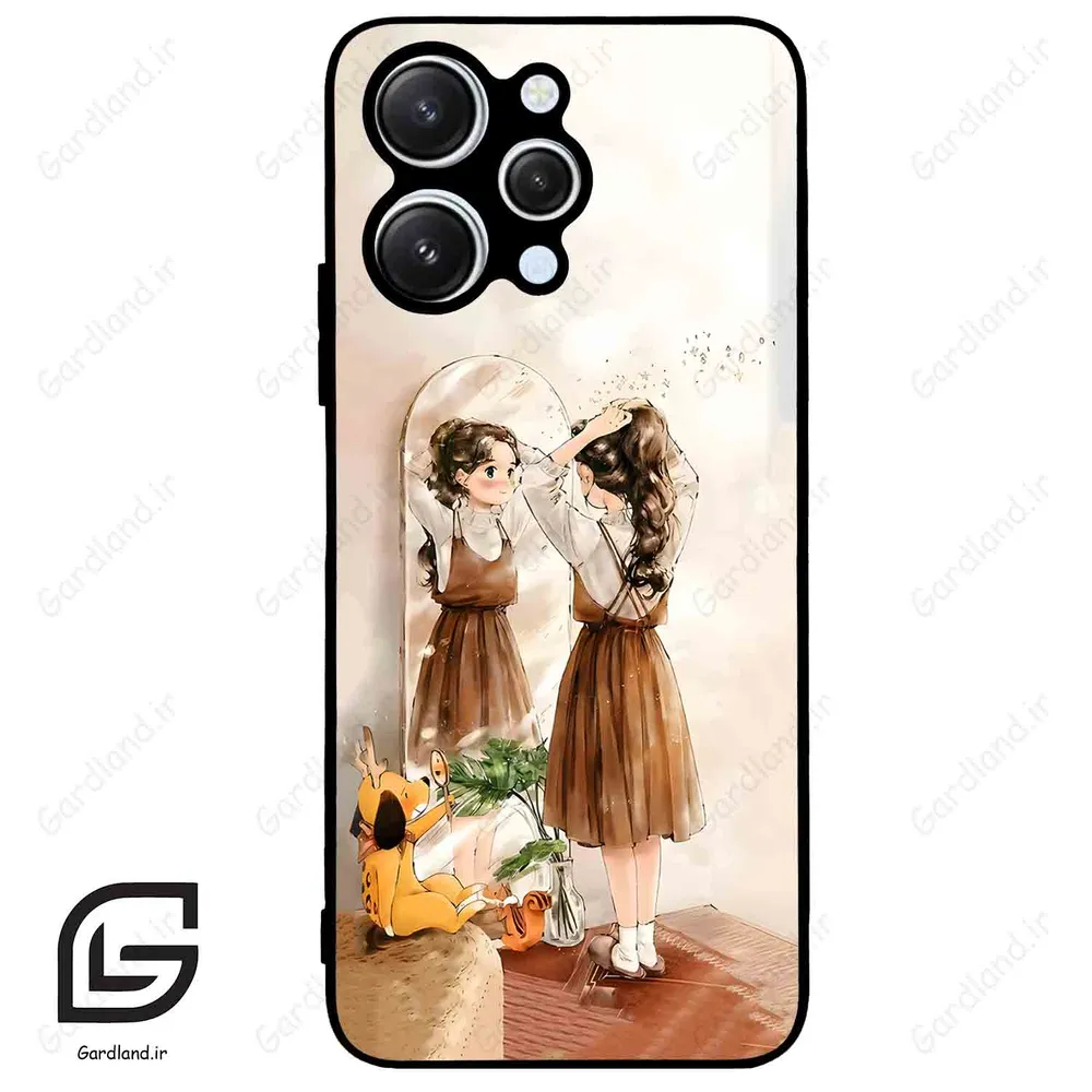قاب گوشی شیائومی ردمی 12 (Redmi 12 ) طرح دخترانه کد 2078