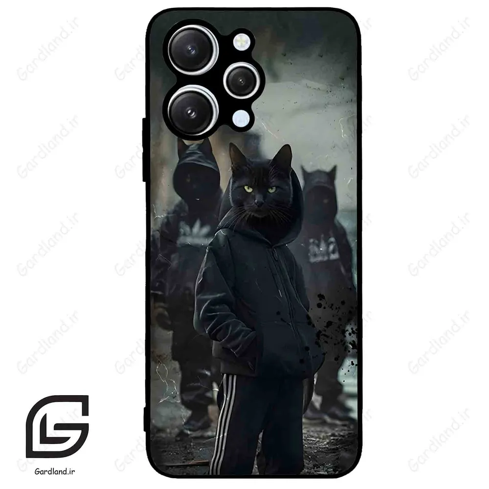 قاب گوشی شیائومی ردمی 12 (Redmi 12 ) طرح گربه کد 2091