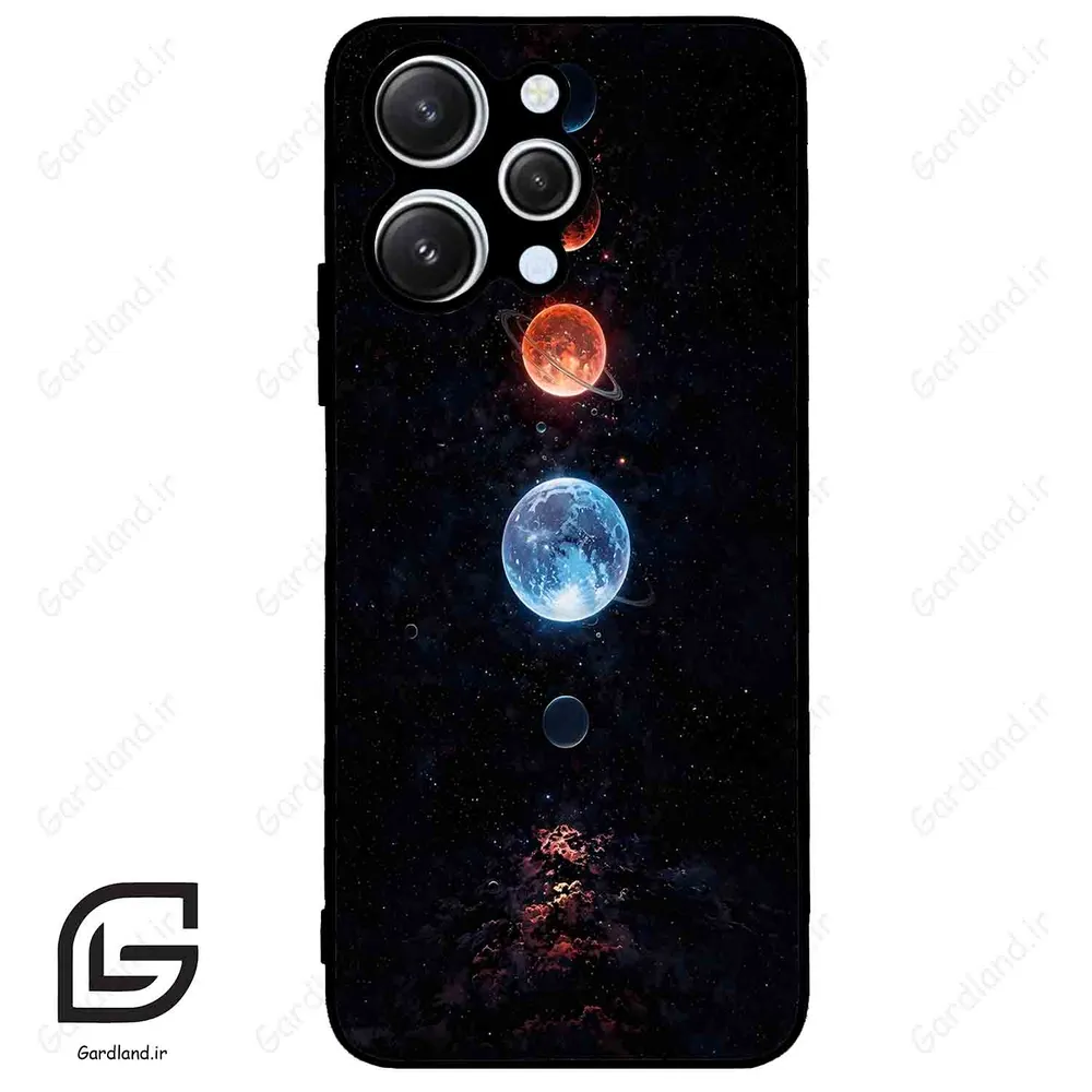 قاب گوشی شیائومی ردمی 12 (Redmi 12 ) طرح ماه کد 2198