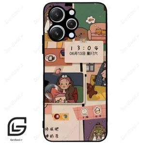 قاب گوشی شیائومی ردمی 12 (Redmi 12 ) طرح دخترانه کد 2254