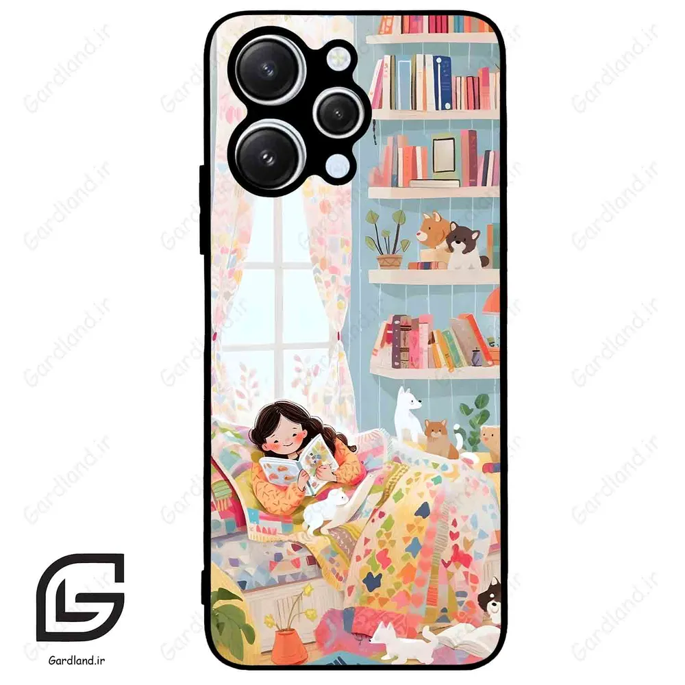 قاب گوشی شیائومی ردمی 12 (Redmi 12 ) طرح دخترانه کد 2325