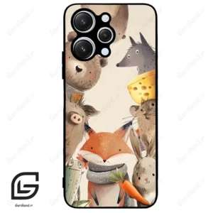 قاب گوشی شیائومی ردمی 12 (Redmi 12 ) طرح حیوانات کد 2338