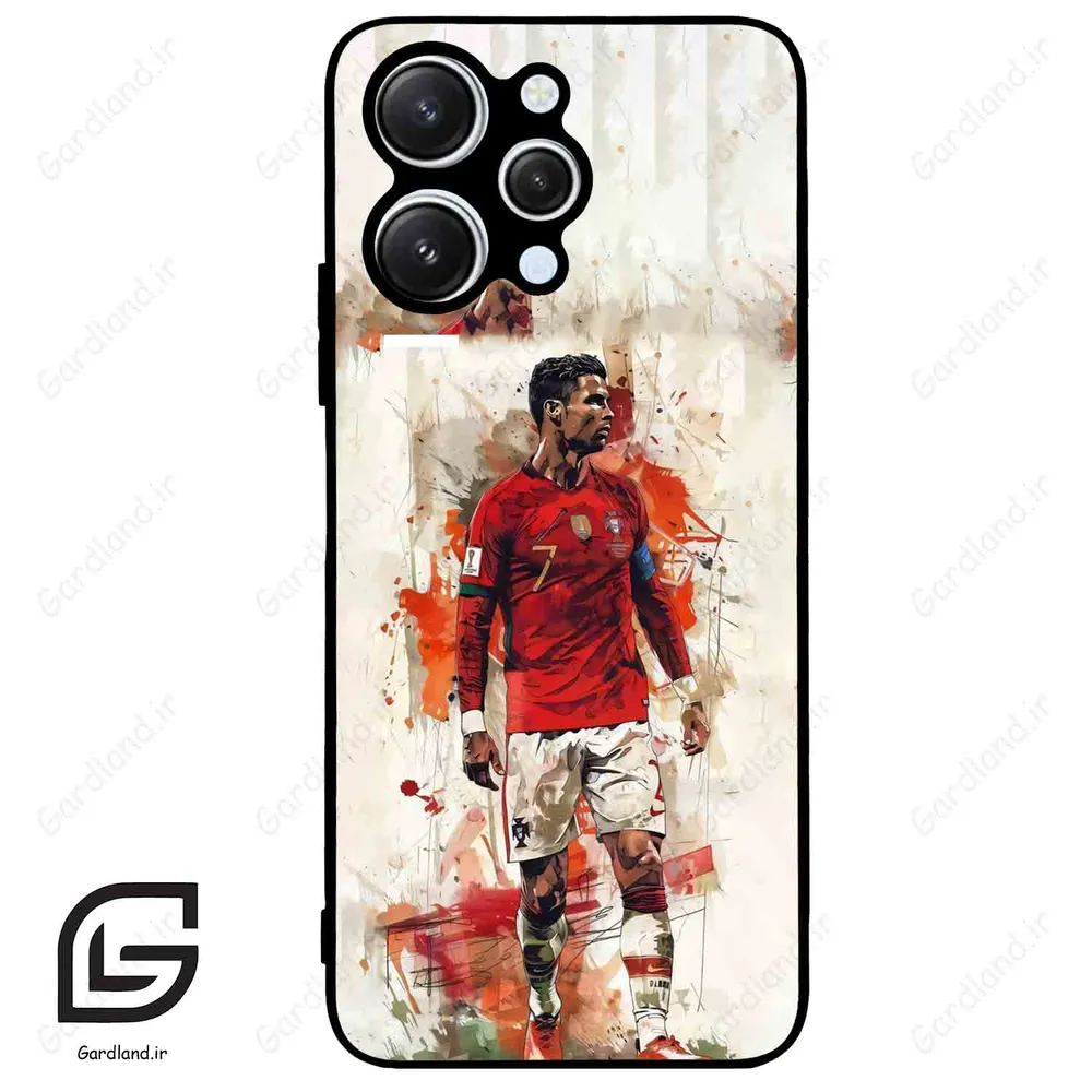 قاب گوشی شیائومی ردمی 12 (Redmi 12 ) طرح رونالدو کد 2419