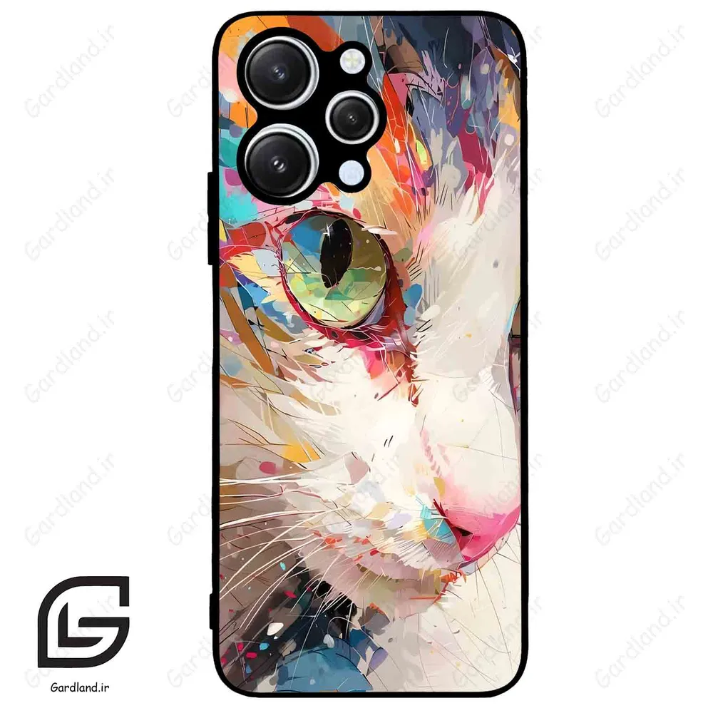 قاب گوشی شیائومی ردمی 12 (Redmi 12 ) طرح گربه کد 2437