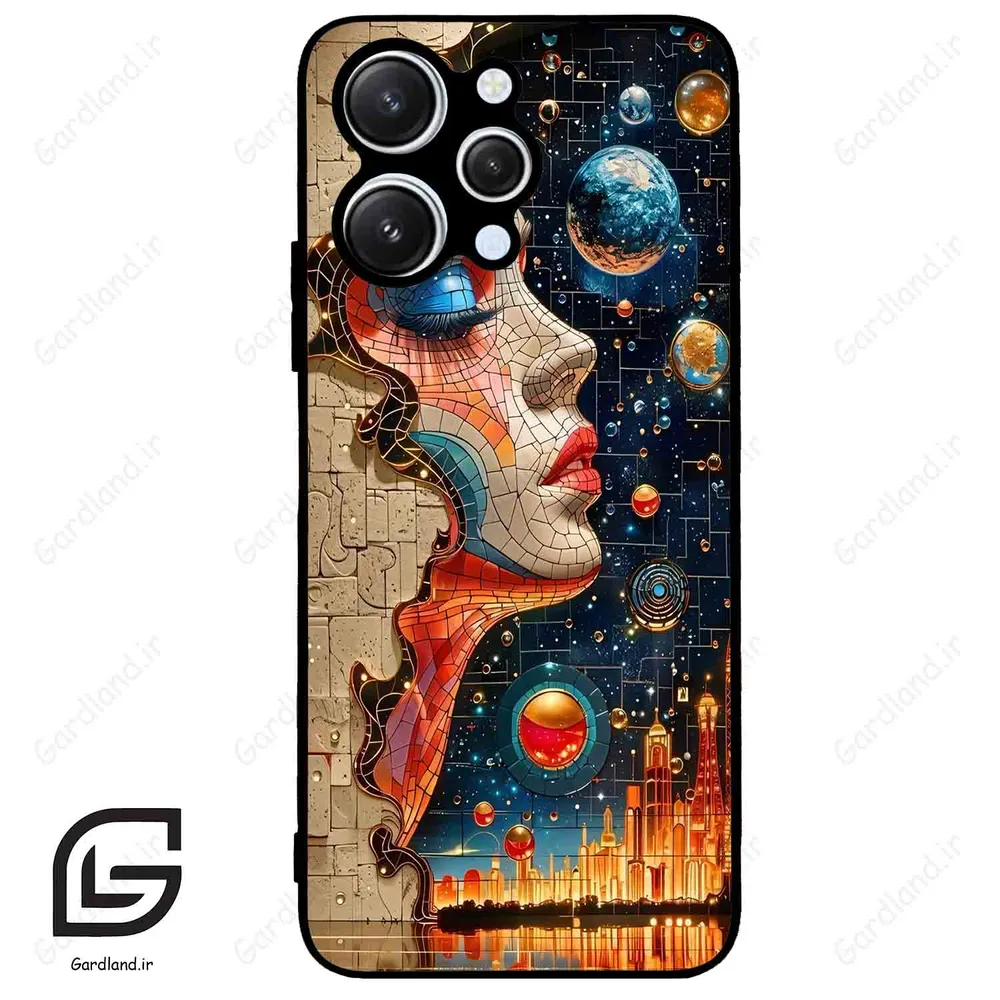 قاب گوشی شیائومی ردمی 12 (Redmi 12 ) طرح چهره کد 2452
