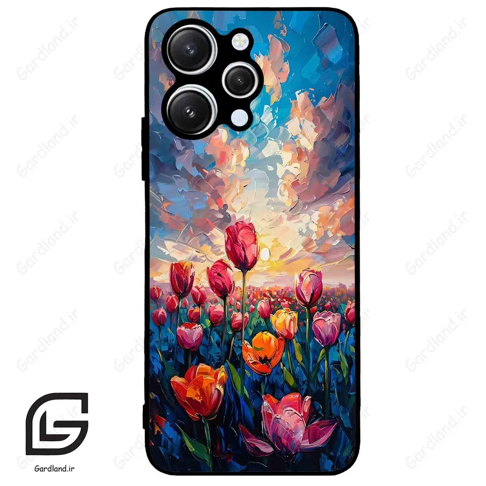 قاب گوشی شیائومی ردمی 12 (Redmi 12 ) طرح گل کد 2466
