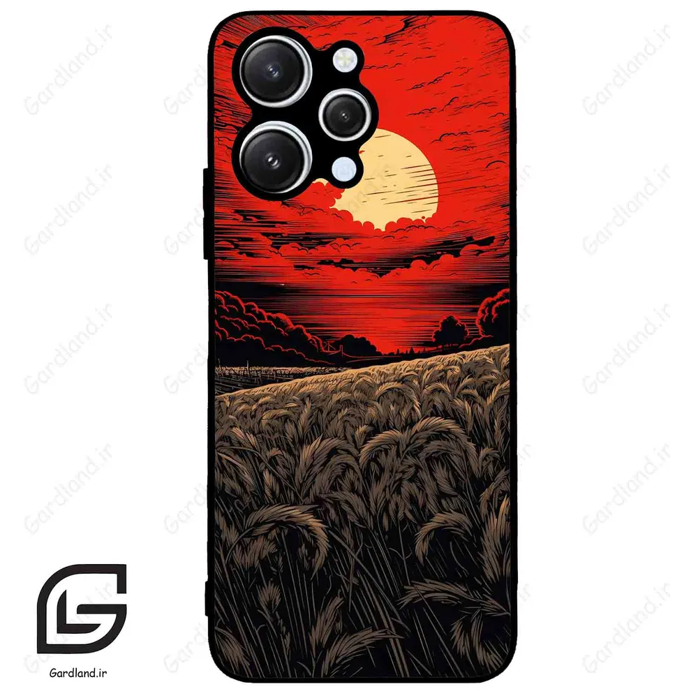 قاب گوشی شیائومی ردمی 12 (Redmi 12 ) طرح گندم کد 2472