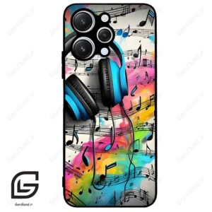 قاب گوشی شیائومی ردمی 12 (Redmi 12 ) طرح موسیقی کد 2482