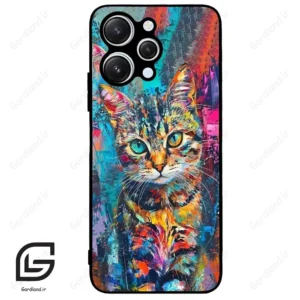 قاب گوشی شیائومی ردمی 12 (Redmi 12 ) طرح گربه کد 2488
