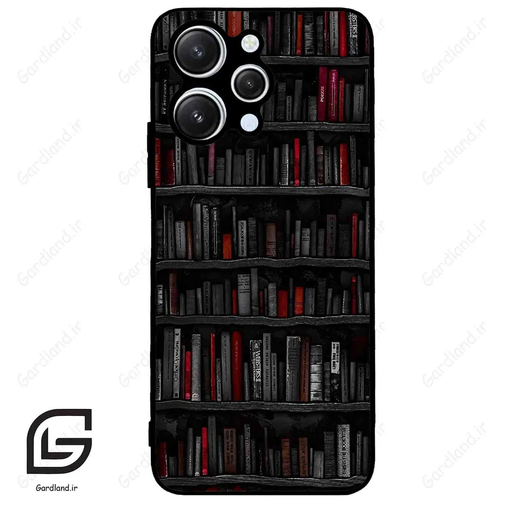 قاب گوشی شیائومی ردمی 12 (Redmi 12 ) طرح کتابخانه کد 2540