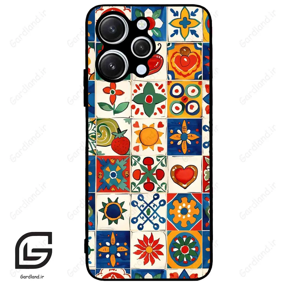 قاب گوشی شیائومی ردمی 12 (Redmi 12 ) طرح کاشی کد 2594