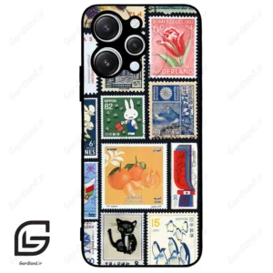 قاب گوشی شیائومی ردمی 12 (Redmi 12 ) طرح تمبر کد 2603