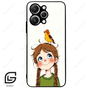 قاب گوشی شیائومی ردمی 12 (Redmi 12 ) طرح دختر کد 2640