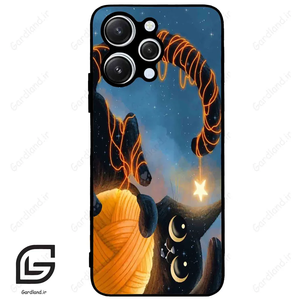 قاب گوشی شیائومی ردمی 12 (Redmi 12 ) طرح گربه کد 2654