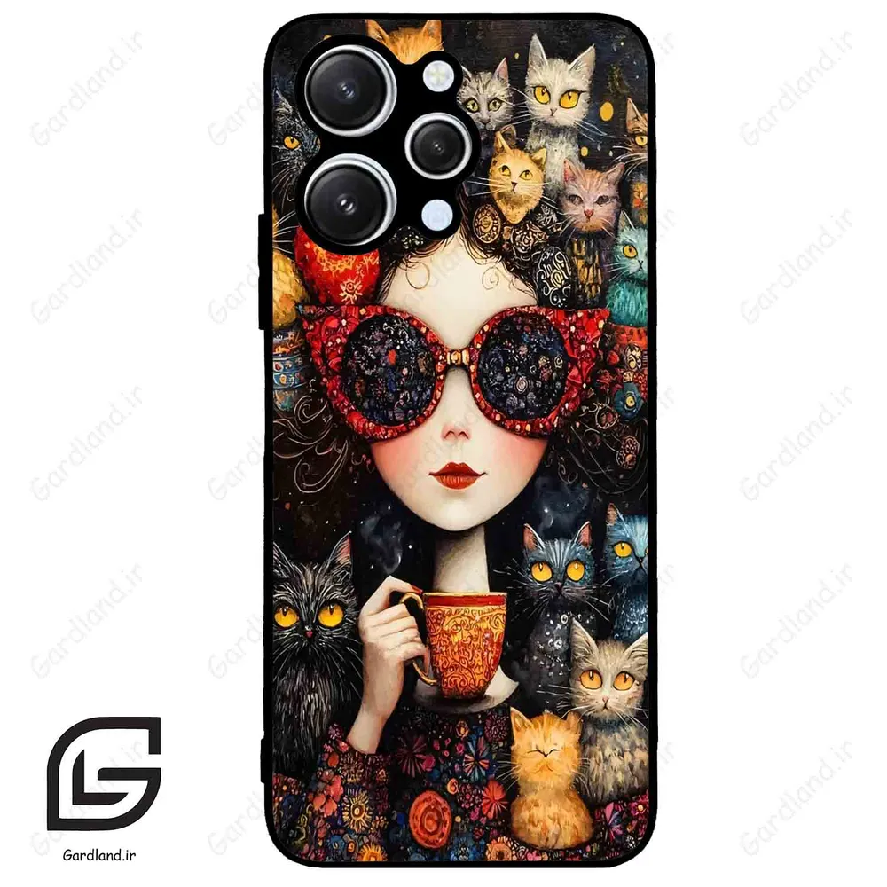 قاب گوشی شیائومی ردمی 12 (Redmi 12 ) طرح دخترانه کد 2829