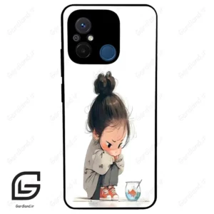 قاب گوشی شیائومی ردمی 12 سی (Redmi 12C ) طرح دخترانه کد 2028