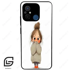 قاب گوشی شیائومی ردمی 12 سی (Redmi 12C ) طرح دخترانه کد 2054