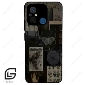 قاب گوشی شیائومی ردمی 12 سی (Redmi 12C ) طرح پروانه کد 2096