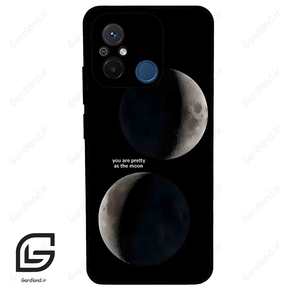 قاب گوشی شیائومی ردمی 12 سی (Redmi 12C ) طرح ماه کد 2099
