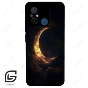 قاب گوشی شیائومی ردمی 12 سی (Redmi 12C ) طرح ماه کد 2127