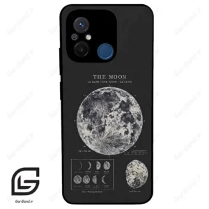 قاب گوشی شیائومی ردمی 12 سی (Redmi 12C ) طرح ماه کد 2175