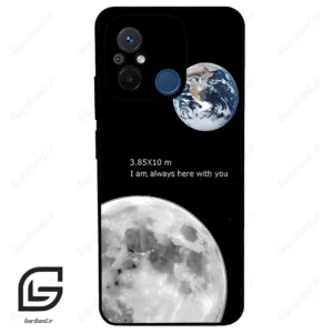 قاب گوشی شیائومی ردمی 12 سی (Redmi 12C ) طرح ماه کد 2190